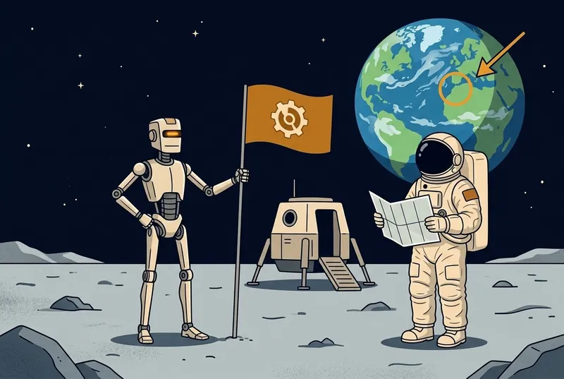 It never asked which planet.
