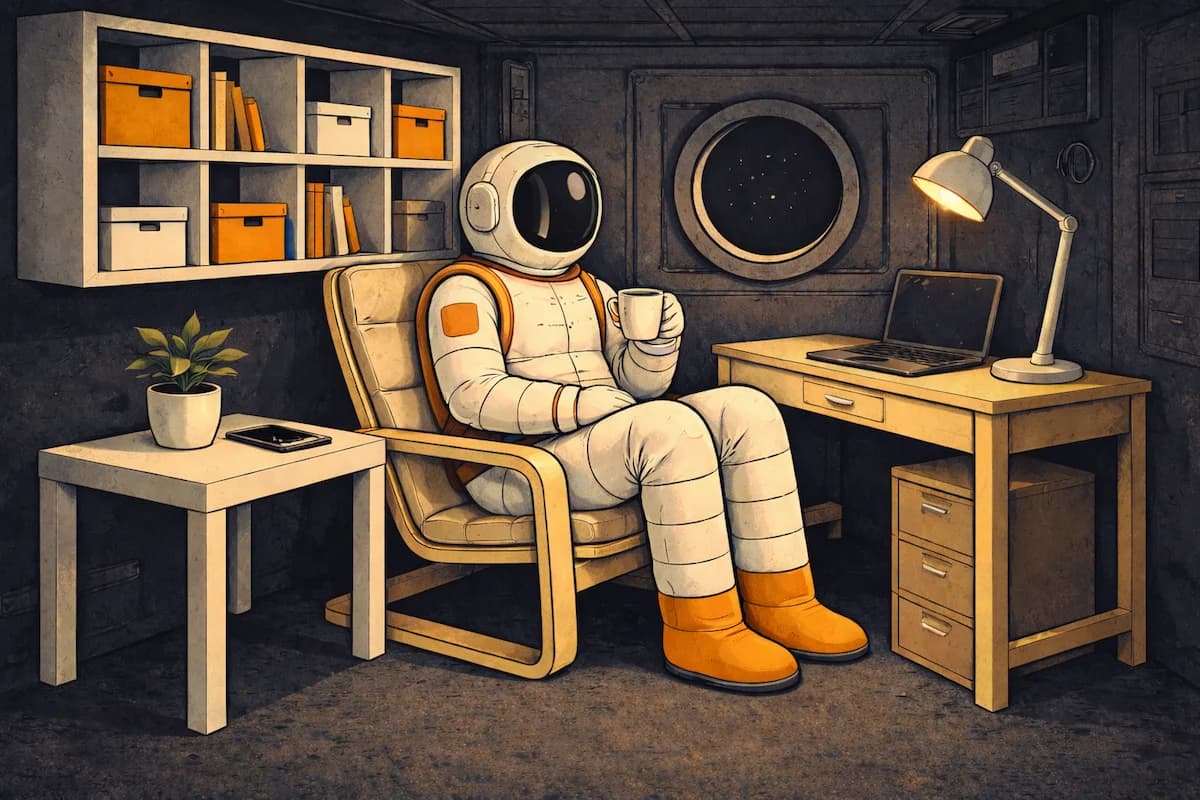 Humanity reached the stars. Furnished them from the same catalog.